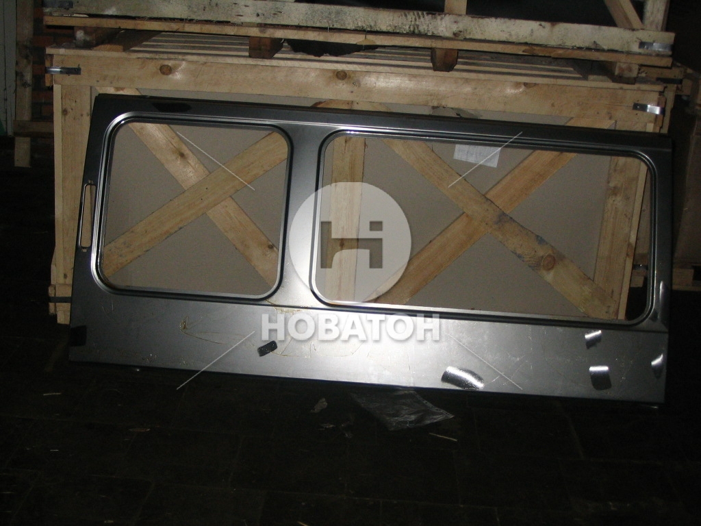 Панель боковини ГАЗ 3221 верхня (з вікном) права задня (вир-во ГАЗ) - фото 