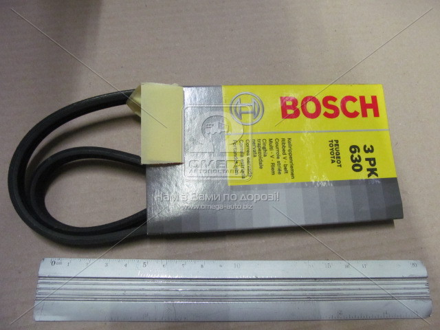 Ремінь п-клинової 3pk630 (вир-во Bosch) - фото 