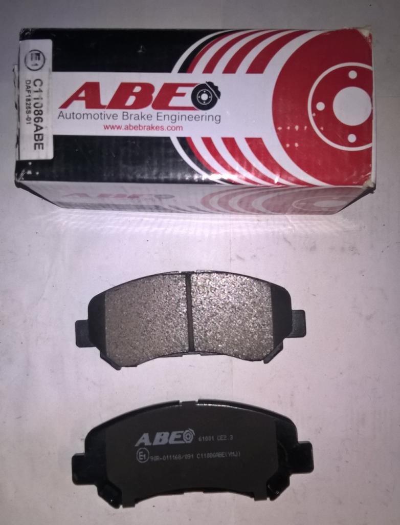 Дисковые тормозные колодки, комплект (ABE) C11086ABE - фото 