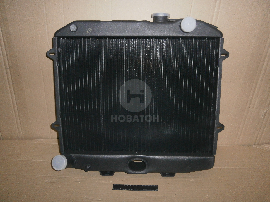 Радиатор охлаждения двигателя УАЗ-Патриот (покупное УАЗ) - фото 