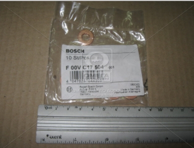 Ущільнювальне кільце (вир-во Bosch) BOSCH F 00V C17 504 - фото 