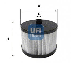 Масляний фільтр UFI 25.145.00 - фото 