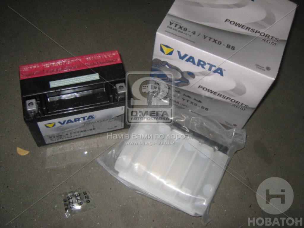Акумулятор 8Ah-12v VARTA FS AGM (YTX9-4, YTX9-BS), (152x88x106), L, Y5, EN135 508 012 008 - фото 