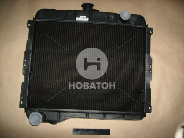 Радиатор охлаждения двигателя ГАЗ-24, 31029 (2-х рядный) (г.Оренбург) - фото 