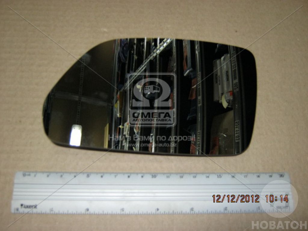 Вкладыш (стекло) зеркала левый VOLKSWAGEN (ФОЛЬЦВАГЕН) POLO 6 05- (VM) TEMPEST 051 0616 433 - фото 1