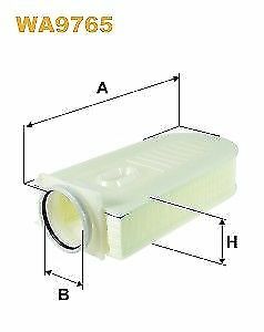 Фільтр повітряний MB 2.2, 2.5 CDi 11- (вир-во WIX-FILTERS) - фото 