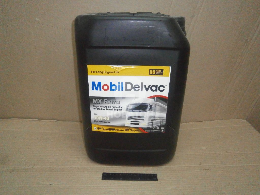 Масло моторн. MOBIL DELVAC MX EXTRA 10W-40 API CI-4/SL(Канистра 20л) 152673 - фото 