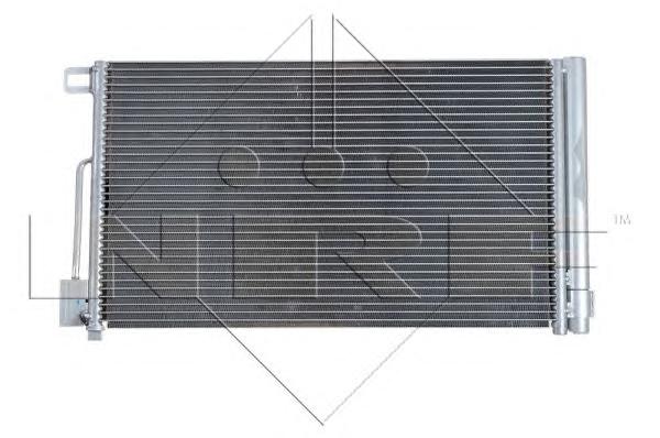 Радіатор кондиціонера (NRF) 35777 - фото 1