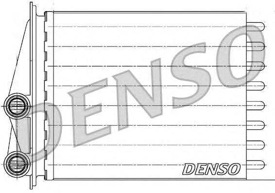 Радіатор пічки (DENSO) DRR23020 - фото 
