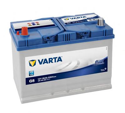 Аккумулятор   95Ah-12v VARTA BD(G8) (306х173х225),L,EN830 Азия 595 405 083 - фото 