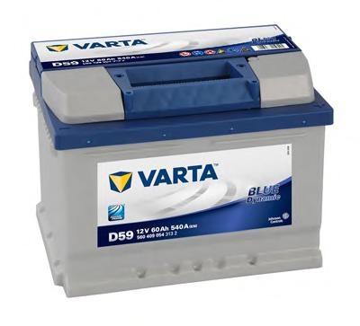 Аккумулятор   60Ah-12v VARTA BD(D59) (242х175х175),R,EN540 !КАТ. -20% 560 409 054 - фото 