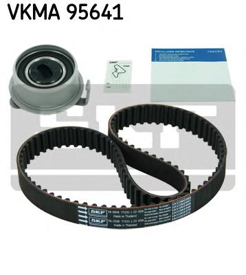 Комплект ГРМ (ремінь + ролик) (вир-во SKF) VKMA 95641 - фото 1
