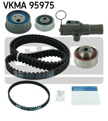 Комплект ГРМ (ремінь + ролик) (вир-во SKF) VKMA 95975 - фото 