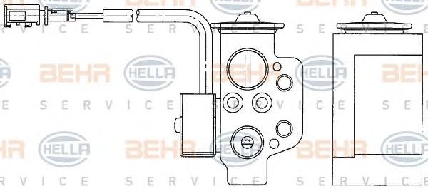 Клапан кондиціонера (HELLA) - фото 