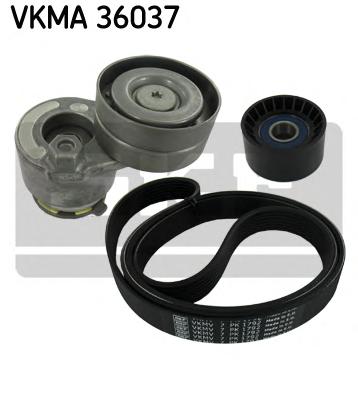 Комплект доріжкових пасків (ви-во SKF) VKMA 36037 - фото 