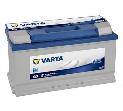 Аккумулятор 95Ah-12v VARTA BD(G3) (353х175х190),R,EN800 (вир-во VARTA) - фото 0