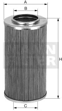 Фільтр гідравлічний (MANN-FILTER) H 7010 - фото 