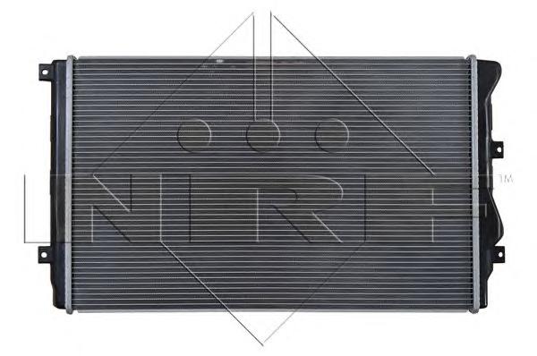 Радіатор охолодження двигуна (вир-во Nissens) NRF 53406 - фото 2