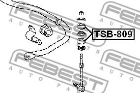 Детали подвески (FEBEST) Febest TSB-809 - фото 1