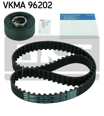 Комплект ГРМ (ремінь + ролик) (ви-во SKF) VKMA 96202 - фото 