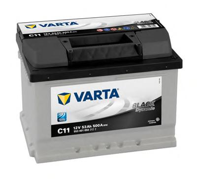 Акумулятор   53Ah-12v VARTA BLD(C11) (242x175x175),R,EN500 - фото 0