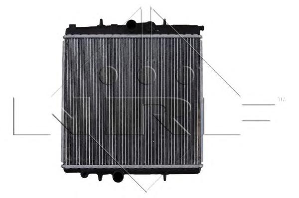 Радиатор охлаждения двигателя PEUGEOT 206 98- (NRF) 509523 - фото 1