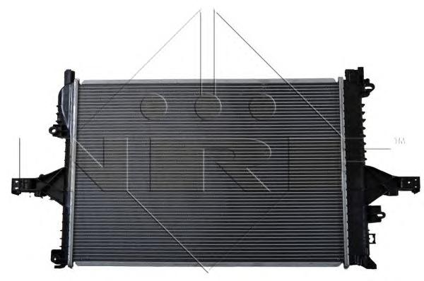 Радіатор охолодження двигуна (вир-во Nissens) NRF 53532 - фото 2
