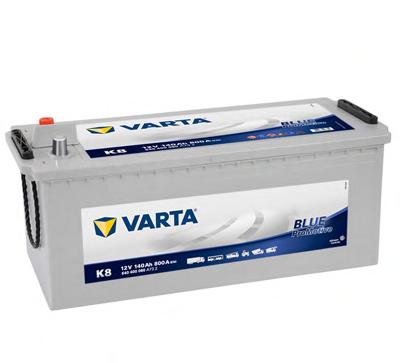 Акумулятор  140Ah-12v VARTA PM Blue(K8) (513x189x223),L,EN800 !КАТ. -15% - фото 
