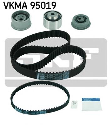 Комплект ГРМ (ремінь + ролик) (вир-во SKF) VKMA 95019 - фото 