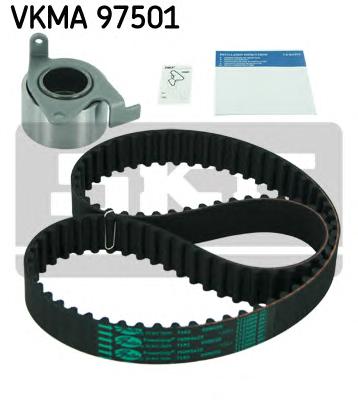 Комплект ГРМ (ремінь + ролик) (SKF) VKMA 97501 - фото 
