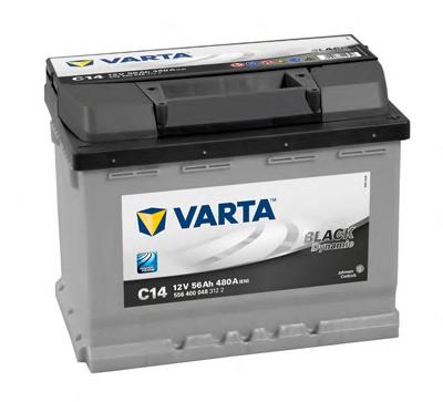 Аккумулятор   56Ah-12v VARTA BLD(C14) (242х175х190),R,EN480 !КАТ. -15% 556 400 048 - фото 