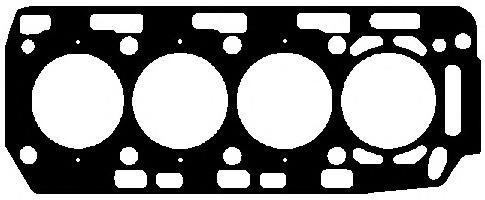 Прокладення голівки блоку RENAULT 2.0/2.2 J5R/J6R/J7R/J7T 1.27MM(вир-во Elring) - фото 