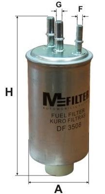 Фильтр топливный (MFILTER) DF3508 - фото 