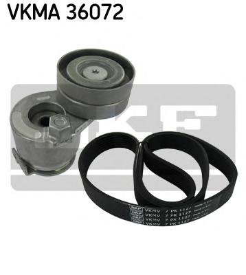 Комплект доріжкових пасків (вир-во SKF) VKMA 36072 - фото 