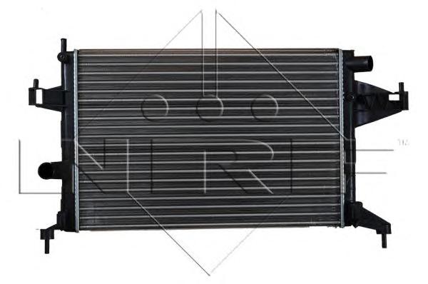 Радіатор охолодження двигуна (вир-во Nissens) NRF 519596 - фото 1