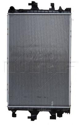 Радіатор охолодження двигуна (вир-во Nissens) NRF 53154 - фото 2
