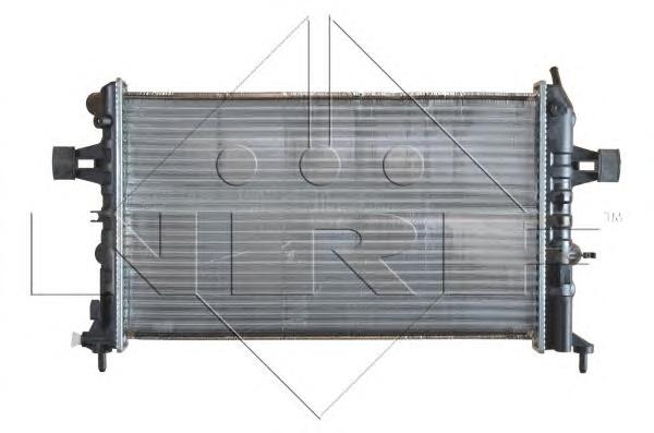 Радиатор охлаждения двигателя OPEL Astra 98- (NRF) - фото 