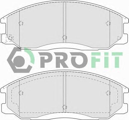 Колодки тормозные дисковые (PROFIT) Profit 50001605 - фото 