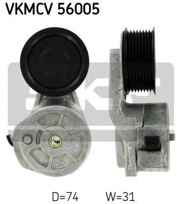 Ролик натяжний (ви-во SKF) VKMCV 56005 - фото 