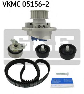 Комплект ГРМ, пас+ролик+помпа (вир-во SKF) VKMC 05156-2 - фото 