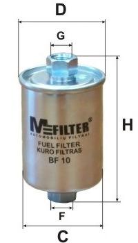 Фільтр палива (ви-во MFILTER) - фото 0