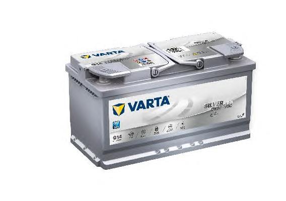 Акумулятор   95Ah-12v VARTA Silver Dynamic AGM (G14) (353х175х190),R,EN850 !КАТ. -15% 595 901 085 - фото 