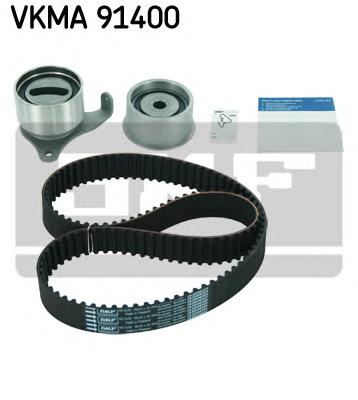 Комплект ГРМ (ремінь + ролик) (вир-во SKF) VKMA 91400 - фото 1