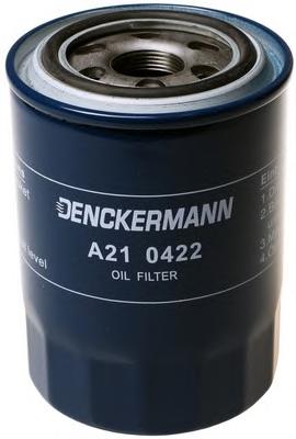 Фильтр масляный KIA SORENTO 2.5 CRDI 06-, HYUNDAI H1 2.5 CRDI 03-09 (DENCKERMANN) Denckermann A210422 - фото 