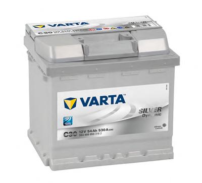 Аккумулятор  54Ah-12v VARTA SD(C30) (207x175x190),R,EN530 554 400 053 - фото 