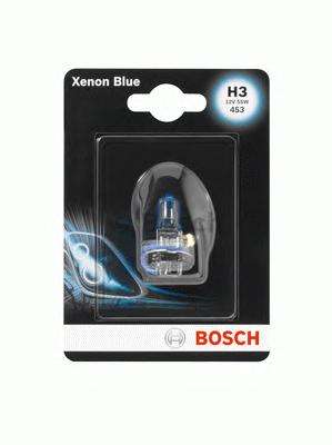 Лампа накаливания H3 12V 55W xenonblue sb (Bosch) - фото 