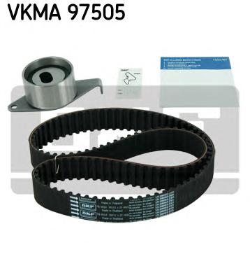 Комплект ГРМ (ремінь + ролик) (вир-во SKF) VKMA 97505 - фото 1