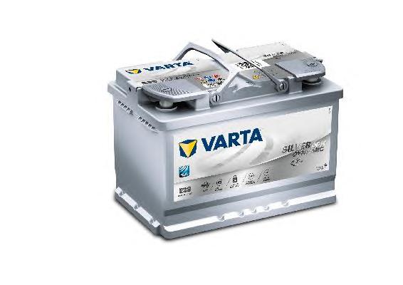 Акумулятор 70Ah-12v VARTA Start-Stop Plus AGM (278х175х190), R, EN 760 !КАТ. -10% 570 901 076 - фото 