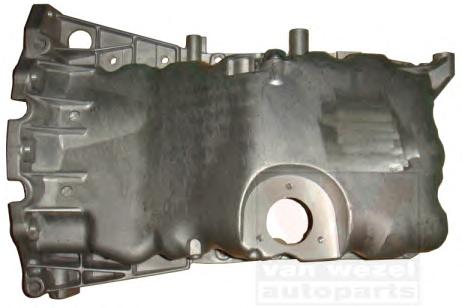 Поддон, масляный картера двигателя VAG  1.8T/Quattro  01+ ( Wan Wezel) - фото 