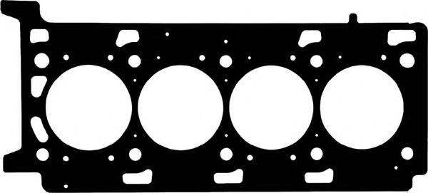 Прокладка головки блоку циліндрів 2.3dci renault (метал) (Рено) (в-во VICTOR REINZ) - фото 